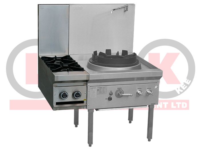 2 GAS OPEN BURNER CLIP ONTO GAS WOK