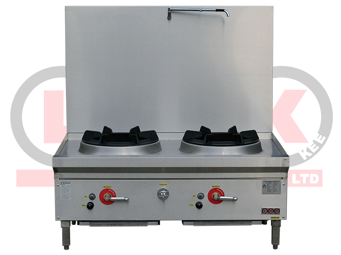 2 BURNER WATERLESS GAS STOCKPOT - DUCKBILL BURNER