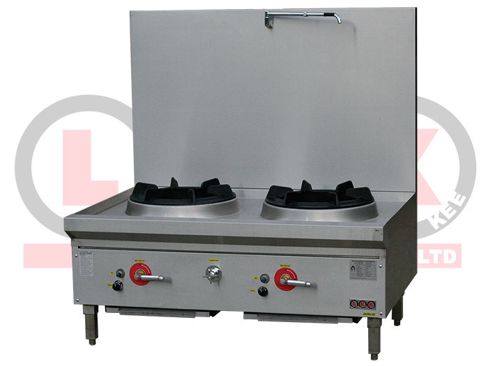 2 BURNER WATERLESS GAS STOCKPOT - DUCKBILL BURNER