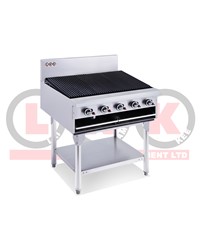 LKK 5 BURNER 900mm CHARGRILL WITH LEGS